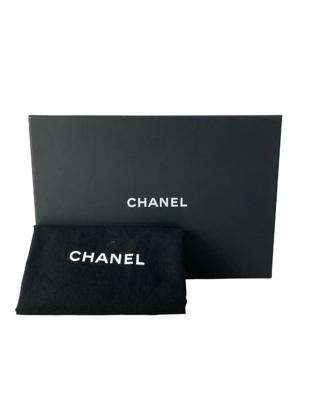 Chanel Shoulder Bag 2.55 Icon Charm Black Vintage Gold Chain
